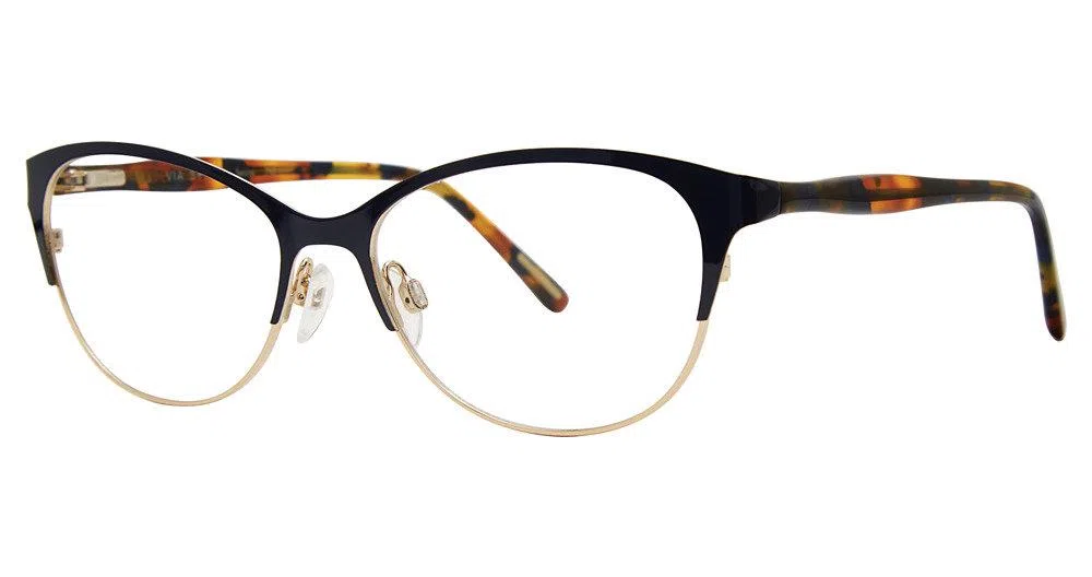 Via Spiga VSJanina Eyeglasses - Navy/gold
